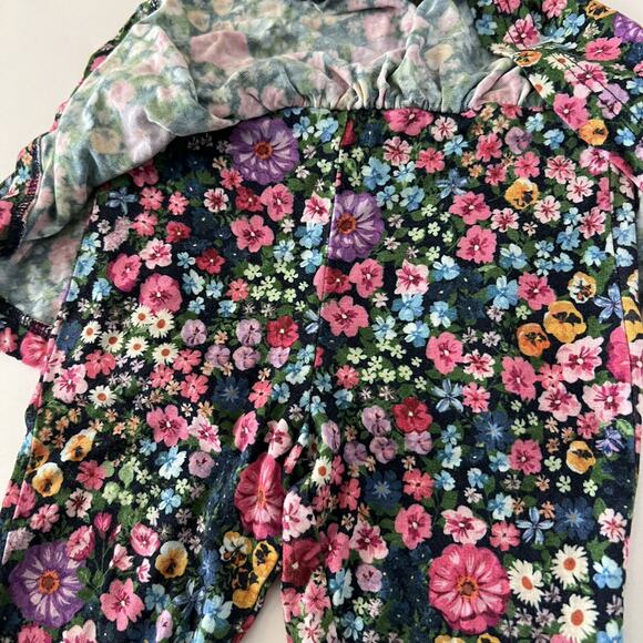 Posh Peanut Skirted Floral Leggings - Picture 4 of 7